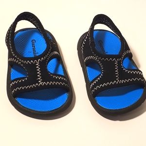 Garanimals Boy's Blue and Black Sling Sandal